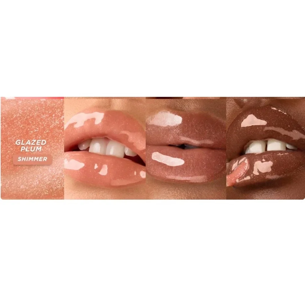 Gisou Honey Infused Hydrating Lip Oil Glazed Plum NIB Full Size‎ Authentic